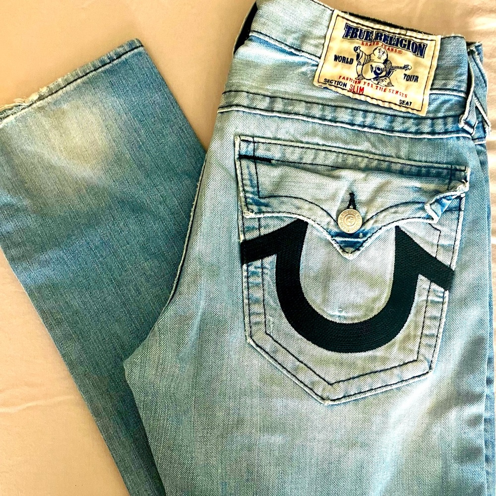 RARE - TRUE RELIGION SZ 30 Geno Slim